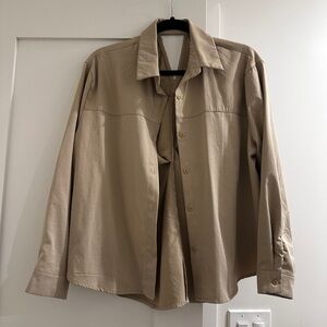 Oversized button up shirt